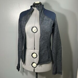 Lululemon jacket 8 blue-grey